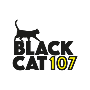 Black Cat 107 Logo